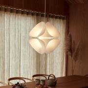 FRANDSEN Pendellampa Nova, opalvit, Ø 52 cm, E14