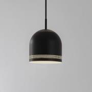 Nola Hänglampa Oura, Ø 15 cm, svart, järn, E27