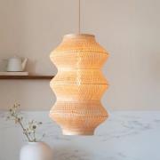 GOOD & MOJO hänglampa Barbados, natur, Ø 40 cm, bambu, E27