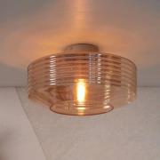 IT'S ABOUT ROMI Taklampa Verona, bärnsten, glas, E27