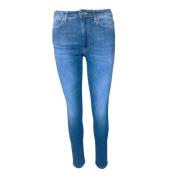 Dondup Super Skinny Fit Jeans Blue, Dam
