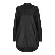 Notyz Överdimensionerad skjorta 11149 Black, Dam