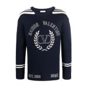 Valentino Garavani Sweaters Blue, Herr