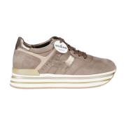 Hogan H483 Sneakers Beige, Dam