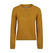 NIU Gula Sweaters - Rätt storlek Yellow, Dam