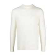 Ballantyne Round-neck Knitwear White, Herr