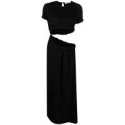 Christopher Esber Maxi Klänning Black, Dam