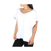 Emporio Armani EA7 T-shirt White, Dam
