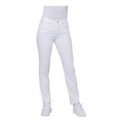 C.Ro Straight Jeans White, Dam