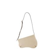 Manu Atelier Shoulder Bags Beige, Dam