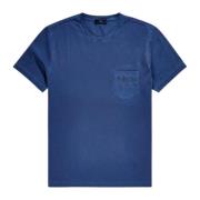 Fay T-Shirts Blue, Herr