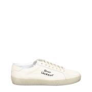 Saint Laurent Vita Snörskor Sneakers Aw23 White, Herr