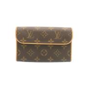 Louis Vuitton Vintage Pre-owned Canvas louis-vuitton-vskor Brown, Dam