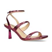 Lola Cruz High Heel Sandals Pink, Dam