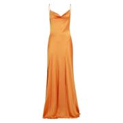 Simkhai Gowns Orange, Dam