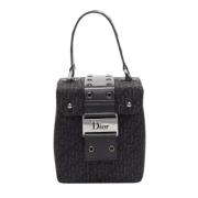 Dior Vintage Pre-owned Canvas handvskor Black, Dam