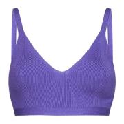 Remain Birger Christensen Sleeveless Tops Purple, Dam