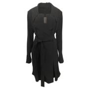 Rick Owens Pre-owned Pre-owned Silke ytterklder Black, Dam