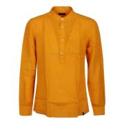 Fay Casual skjorta Orange, Herr