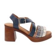 Cinzia Soft Sandals Blue, Dam