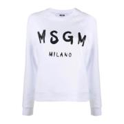 Msgm Tröja White, Dam