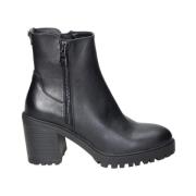 Mtng Ankle Boots Black, Dam