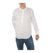 Aspesi Mäns Uppgraderingsskjorta för Avslappnad Garderob White, Herr