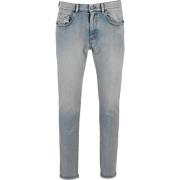 Diesel Slim-Fit Jeans för Män Blue, Herr