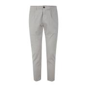 Department Five Prince Chinos Trouserswith Pences IN Velvet Gray, Herr