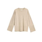 Gant Oversize Ull och Kashmirtröja Beige, Dam