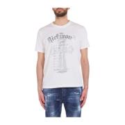 John Richmond T-shirt White, Herr