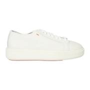 Santoni Trendiga vita sneakers för kvinnor White, Dam