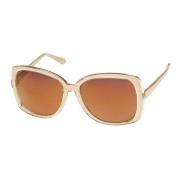 Karen Walker Sunglasses Beige, Unisex