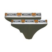 Moschino Höj din underklädesstil med Moschinos bomullsunderdelar för k...
