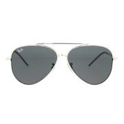 Ray-Ban Revolutionary Sunglasses with Aviator Frame and Dark Grey Lens...