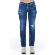 Frankie Morello Raka jeans Blue, Dam