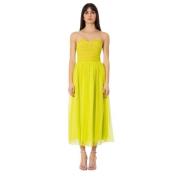 Simona Corsellini Party Dresses Yellow, Dam