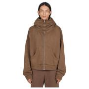 Entire Studios Sweatshirts Hoodies Brown, Herr