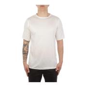 Kiton Kortärmad T-shirt White, Herr