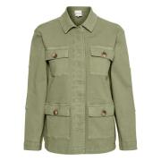 My Essential Wardrobe The Army Jacket Green, Dam