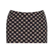 Misbhv Short Skirts Black, Dam