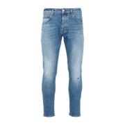 Don The Fuller Modern Tapered Jeans Blue, Herr