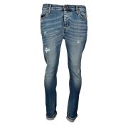 Blue de Gênes Slim-fit Jeans Blue, Herr