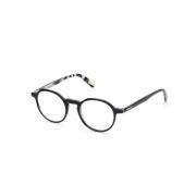 Moncler Glasögon med Hornbåge Black, Dam