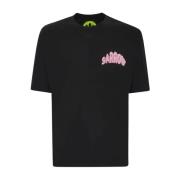 Barrow Svart Jersey T-shirt för Män Black, Herr