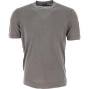 Drumohr T-Shirts Gray, Herr