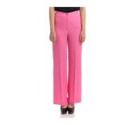 Seventy Leather Trousers Pink, Dam