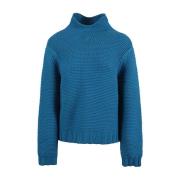 Liviana Conti Blåa Sweaters Blue, Dam