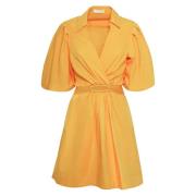 Simkhai Short Dresses Orange, Dam