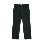 Amish Straight Trousers Green, Herr